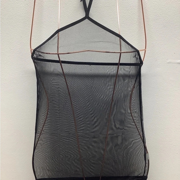 Mesh W/Satin Trim Size S/M Black Dress Neck Tie & Matching G-String.
New - Picture 6 of 6